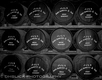 Barrels of Jameson whiskey