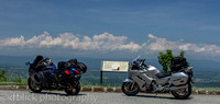 Busa and FJR on the Blue Ridge Pkwy