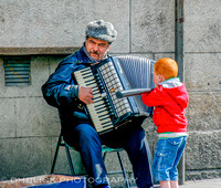 Dublin, Ireland - street performer